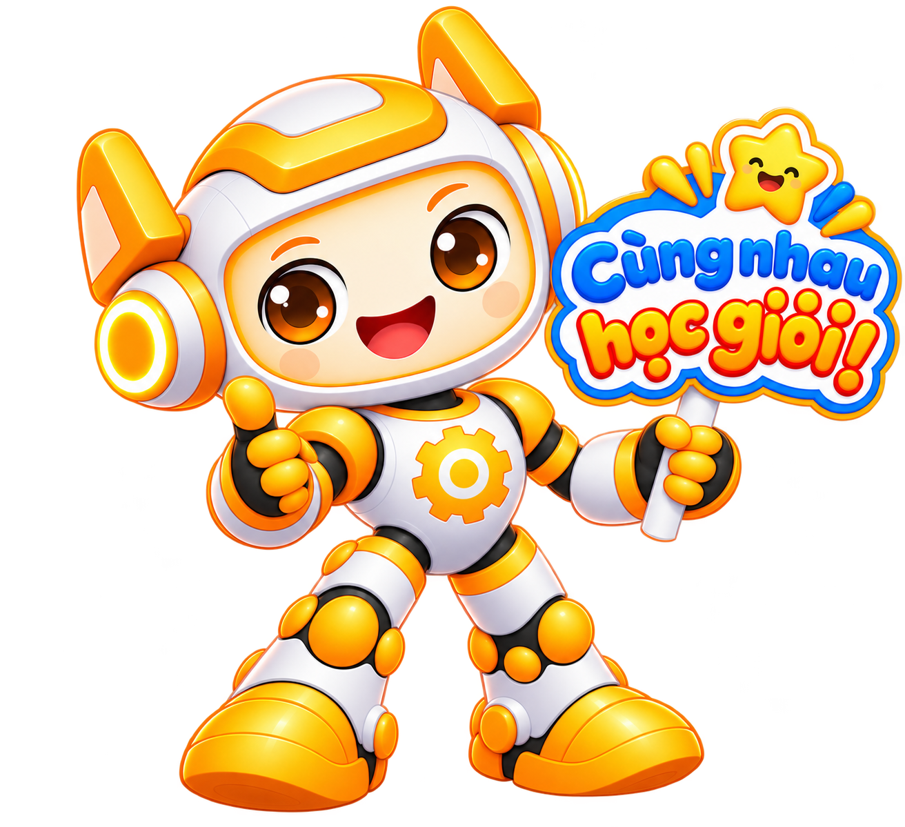 Mascot ROBOTO - Cùng nhau học giỏi