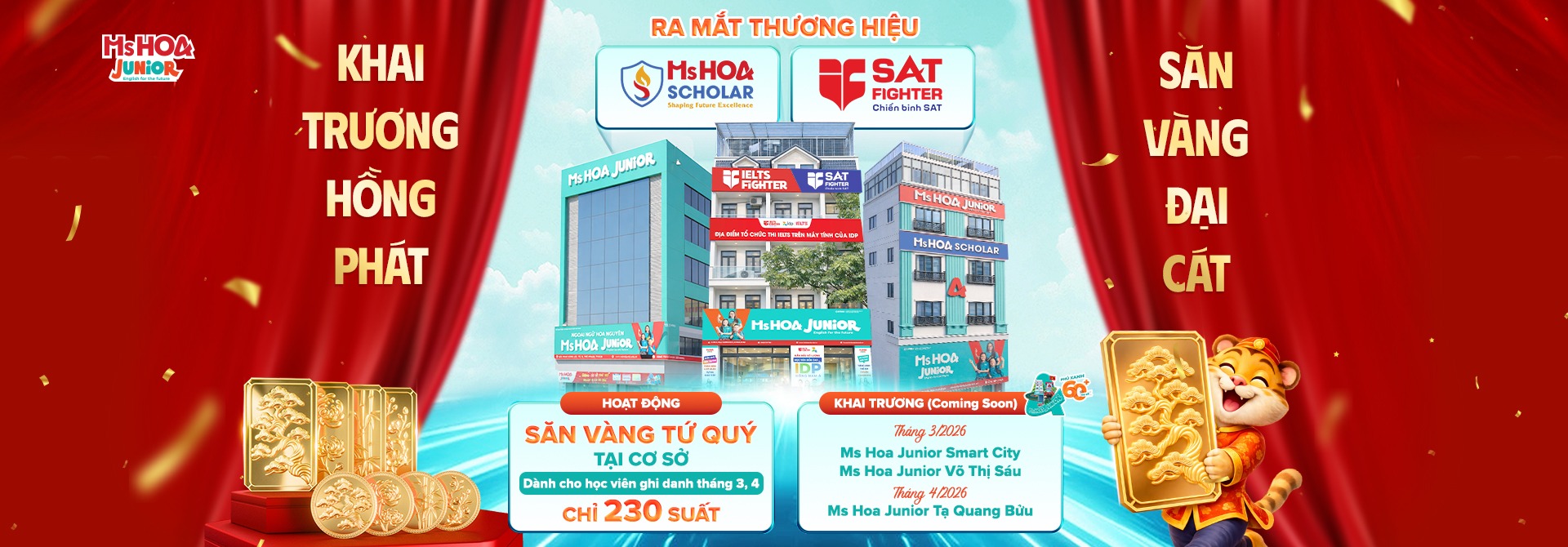 KHAI TRƯƠNG HỒNG PHÁT - SĂN VÀNG ĐẠI CÁT