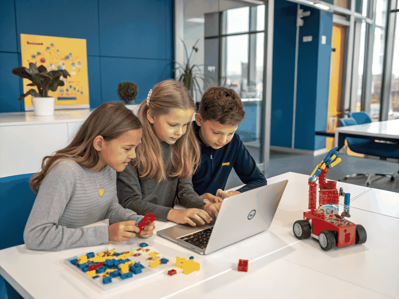 Kiến tạo (Build) stage at ROBOTO Academy