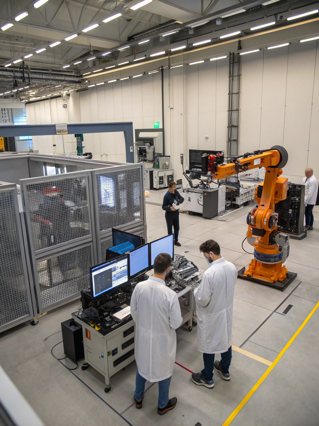 ROBOTO Hoàng Quốc Việt robotics lab facility