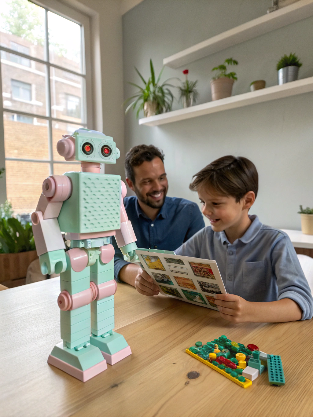 Tương tác giữa phụ huynh, thầy cô và học viên tại phòng lab ROBOTO