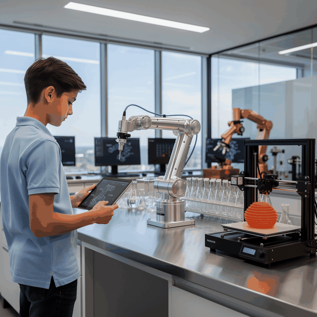 Robotics kit and sensor assembly