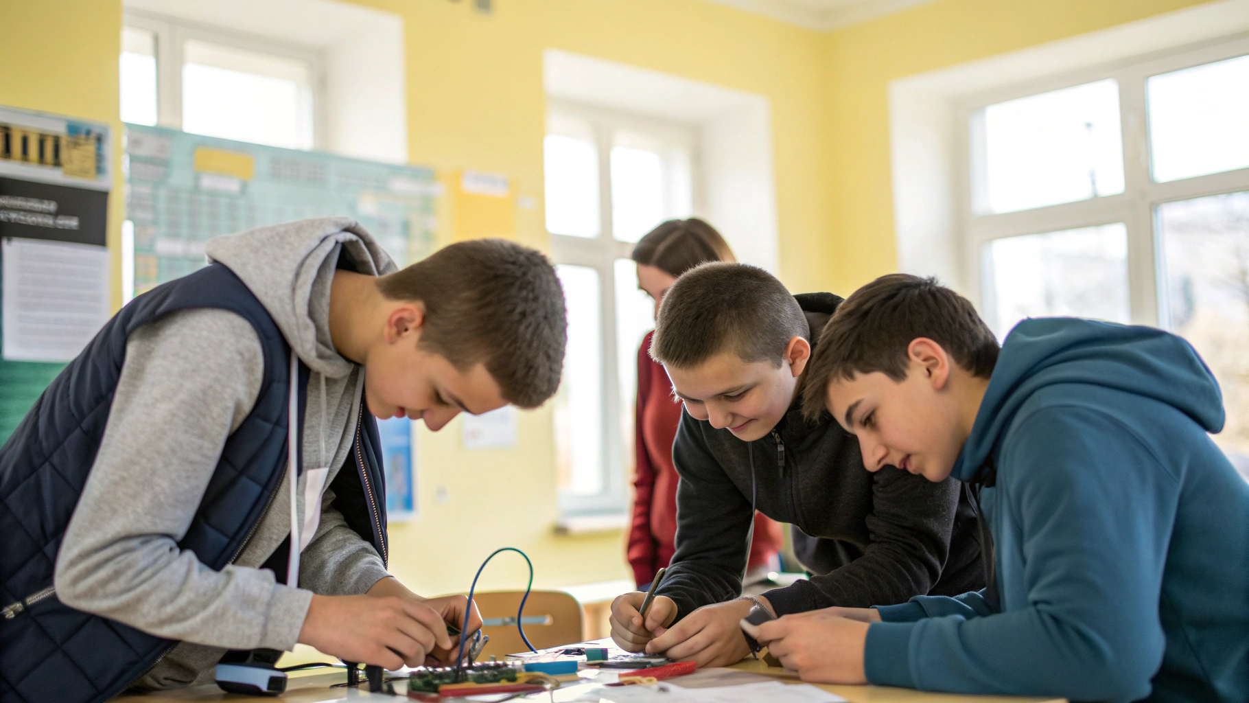 ROBOTO Technical Academy Student Robotics Engineering Lab